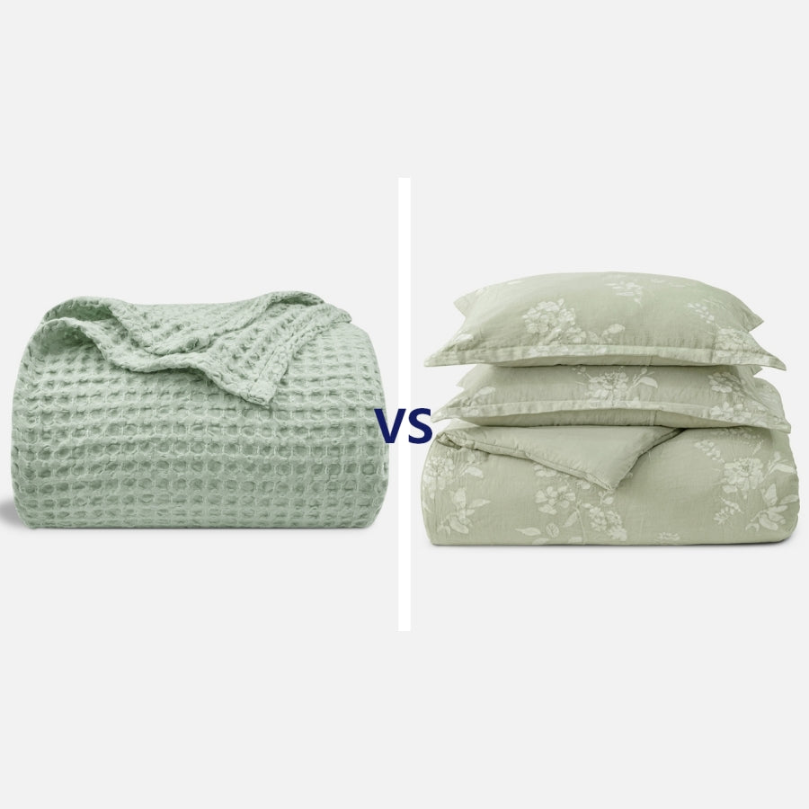 cooling blanket vs comforter