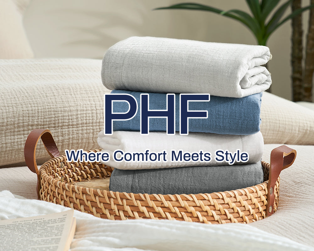 About PHF Cotton Muslin Comforter Set FAQs