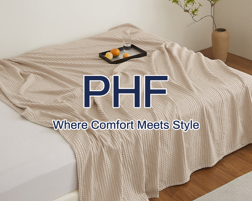 FAQ of PHF Lightweight Waffle Weave Blanket