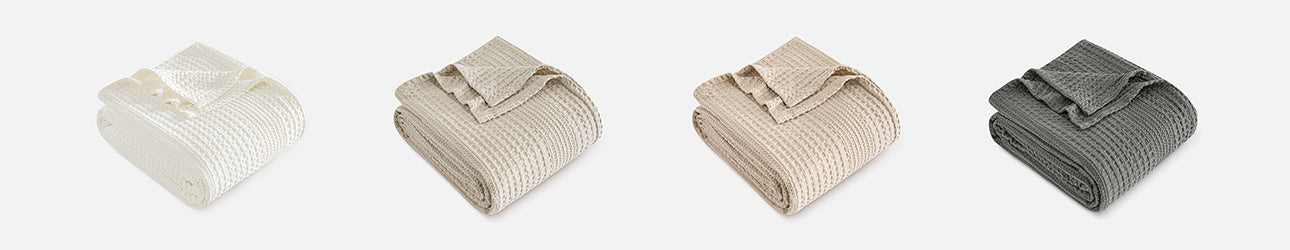 PHF Waffle Weave Blanket colors