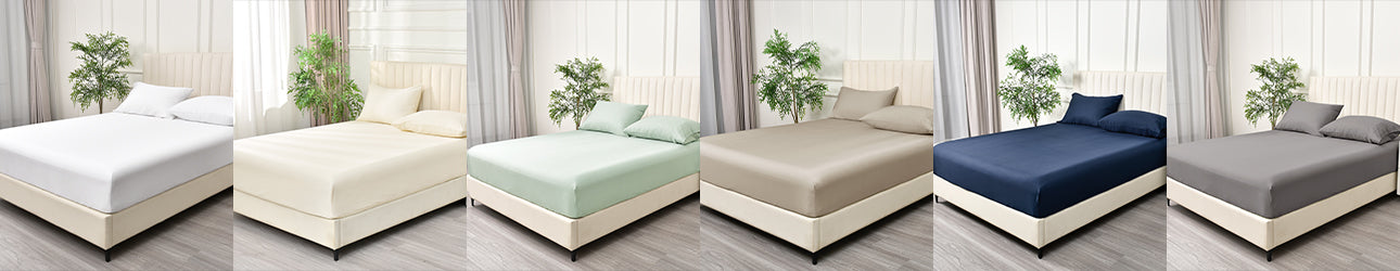 PHF 100% Rayon Derived from Bamboo Fitted Sheet ColorsAC
