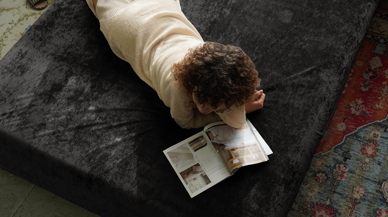 PHF Truly Velvet Fitted Sheet
