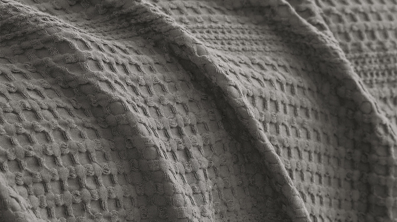 more PHF Lightweight Waffle Weave Blanket details