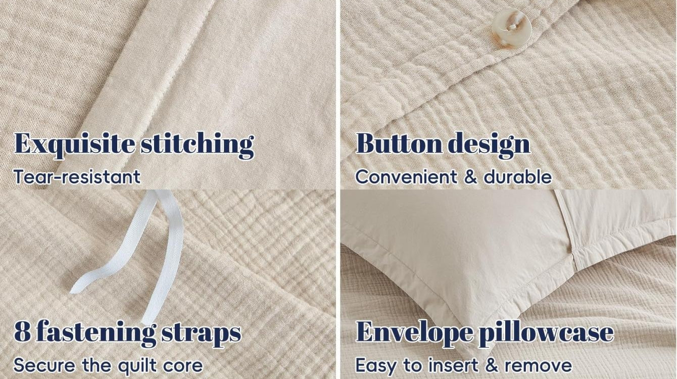 Delicate Details & Machine Washable