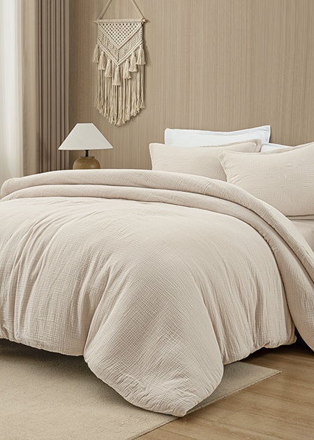 PHF Cotton Muslin Comforter Set