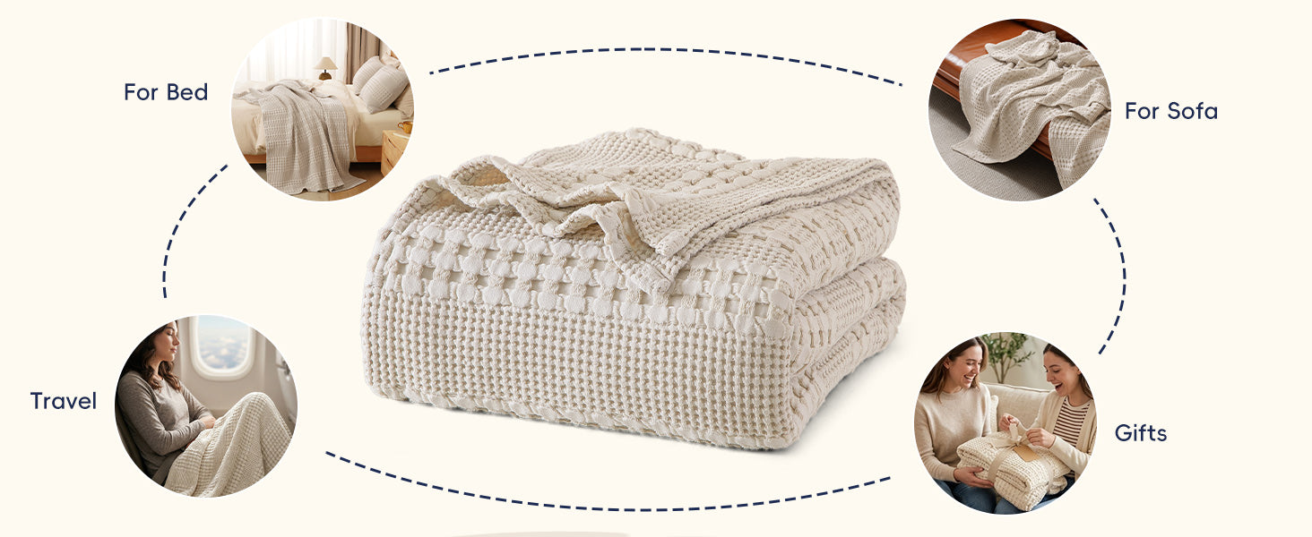 The Versatile Uses of Waffle-Weave Blankets