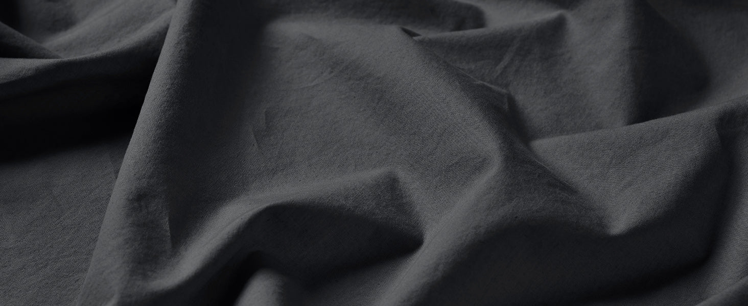 100% Washed Cotton Fitted Sheet