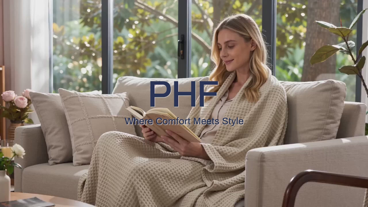 Ultra Soft Waffle Weave Blanket